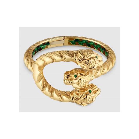 gucci yba458780001017|Gucci bracelet yellow gold and enamel and Dionysus .